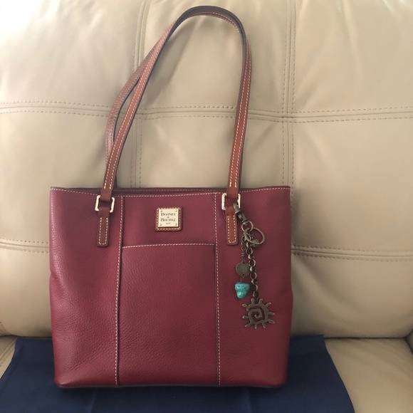 Dooney & Bourke Handbags - Dooney & Burke shopper tote bag - red wine